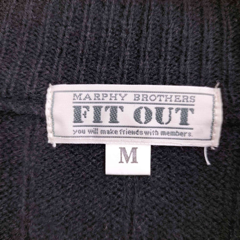 MARPHY BROTHERS 90-00S ハーフジップ ニット メンズ import:M
