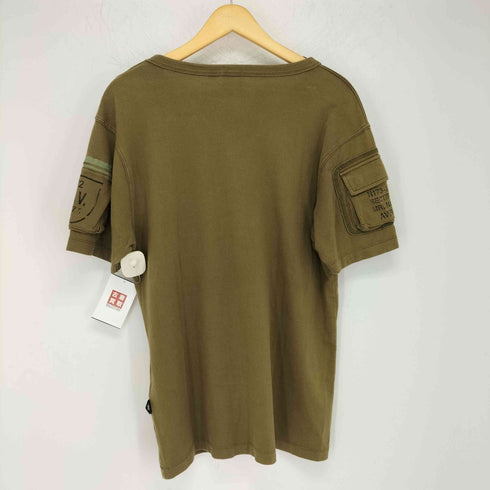 アヴィレックス AVIREX FATIGUE V NECK Tee Shirt メンズ JPN:L
