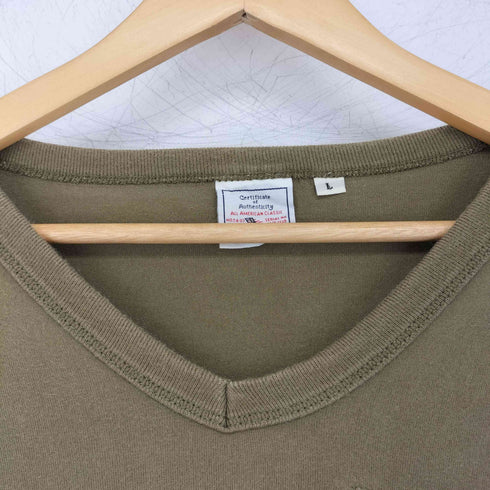 アヴィレックス AVIREX FATIGUE V NECK Tee Shirt メンズ JPN:L
