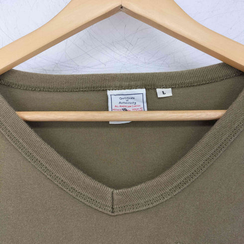 アヴィレックス AVIREX FATIGUE V NECK Tee Shirt メンズ JPN:L