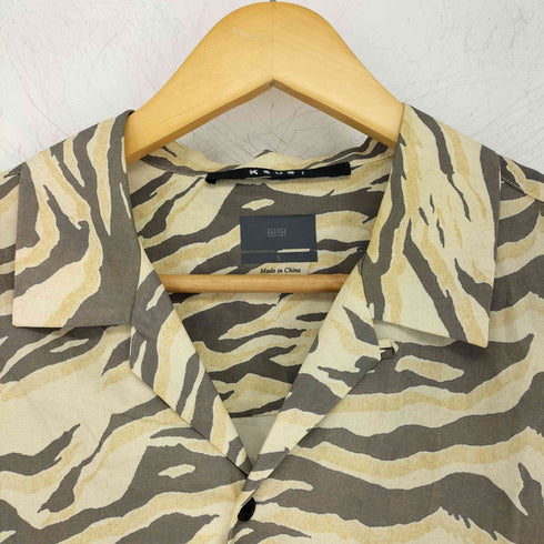 スビ KSUBI カモ柄 オープンカラーシャツ メンズ JPN:S
