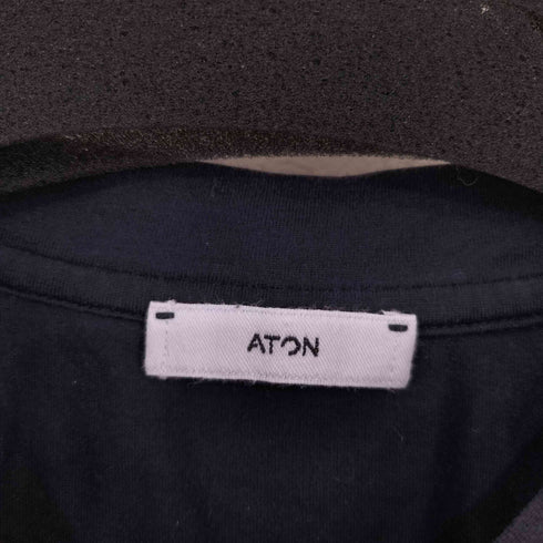 エイトン ATON 24SS オーバーサイズTシャツ メンズ 06