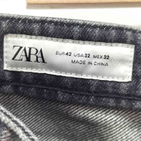 ザラ ZARA センターシーム フレアデニム メンズ 42