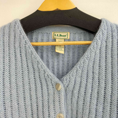 エルエルビーン L.L.Bean 90-00S モヘヤ混 ニット カーディガン レディース import:S