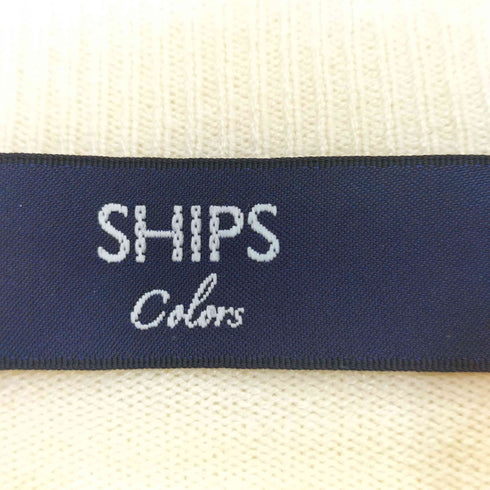 シップスカラーズ SHIPS Colors チュール レイヤードスリーブ ハイネック ニット レディース ONE SIZE