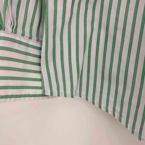 ブルックスブラザーズレッドフリース BROOKS BROTHERS REDFLEECE ストライプ コットンシャツ レディース US:0-2