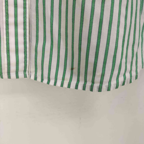ブルックスブラザーズレッドフリース BROOKS BROTHERS REDFLEECE ストライプ コットンシャツ レディース US:0-2