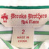 ブルックスブラザーズレッドフリース BROOKS BROTHERS REDFLEECE ストライプ コットンシャツ レディース US:0-2