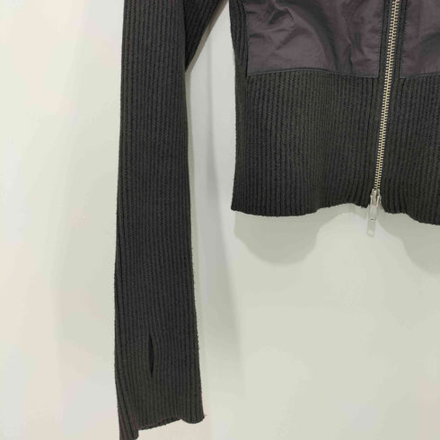 アトモスピンク ATMOS PINK 24AW Docking Knit Zip-up ドッキング ニット ジップアップ レディース FREE