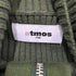 アトモスピンク ATMOS PINK 24AW Docking Knit Zip-up ドッキング ニット ジップアップ レディース FREE