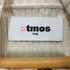 アトモスピンク ATMOS PINK 24AW Docking Knit Zip-up ドッキング ニット ジップアップ レディース FREE