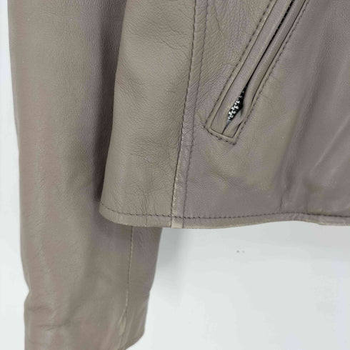 スローブイエナ SLOBE IENA レザーライダースブルゾン レディース JPN:36