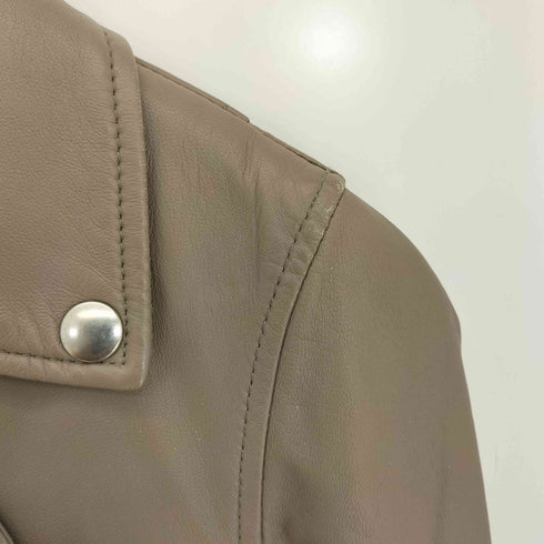 スローブイエナ SLOBE IENA レザーライダースブルゾン レディース JPN:36