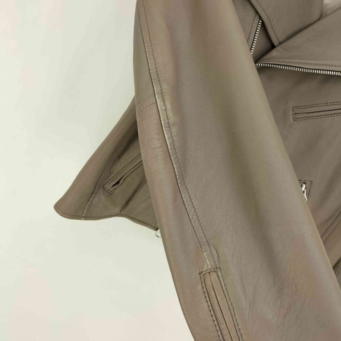 スローブイエナ SLOBE IENA レザーライダースブルゾン レディース JPN:36