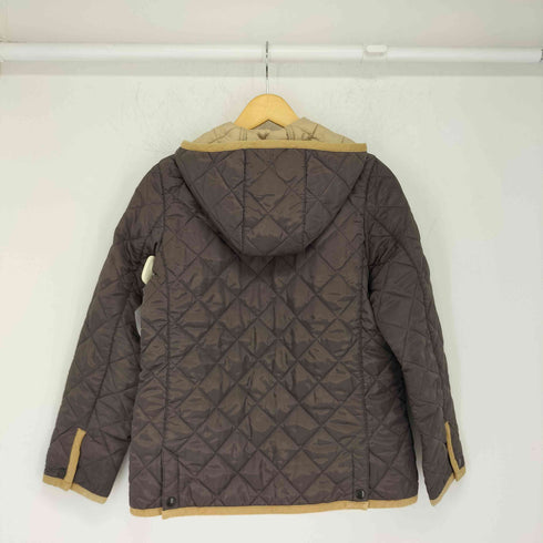 エーグル AIGLE フーデッド キルティングジャケット レディース M