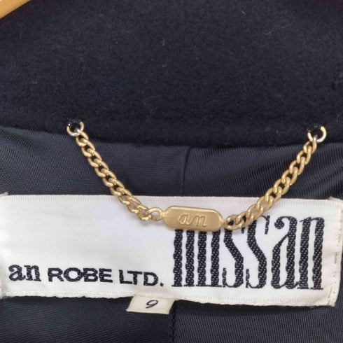 an ROBE LTD. missan カシミヤ混 金釦 ウールコート CASHMERE&WOOL レディース 9