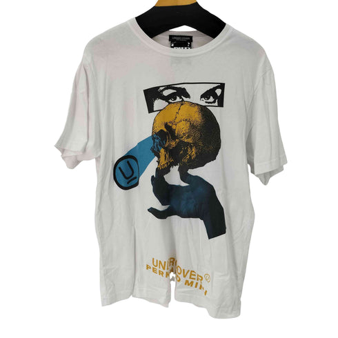 アンダーカバー UNDER COVER JUN TAKAHASHI ダブルネームロゴプリントTシャツ メンズ import:L