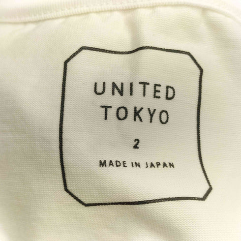 ユナイテッドトウキョウ UNITED TOKYO SEA ISLAND COTTON レギュラーTシャツ メンズ JPN:2