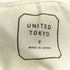 ユナイテッドトウキョウ UNITED TOKYO SEA ISLAND COTTON レギュラーTシャツ メンズ JPN:2