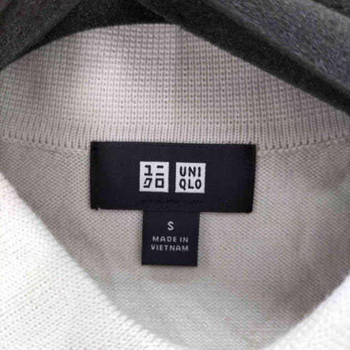 ユニクロ UNIQLO ウォッシャブルニットポロセーター半袖 メンズ JPN:S