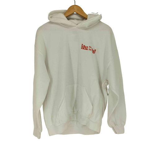 ムービープリントプルオーバーパーカー メンズ L