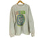 バンドプリントクルーネックスウェット メンズ 2XL