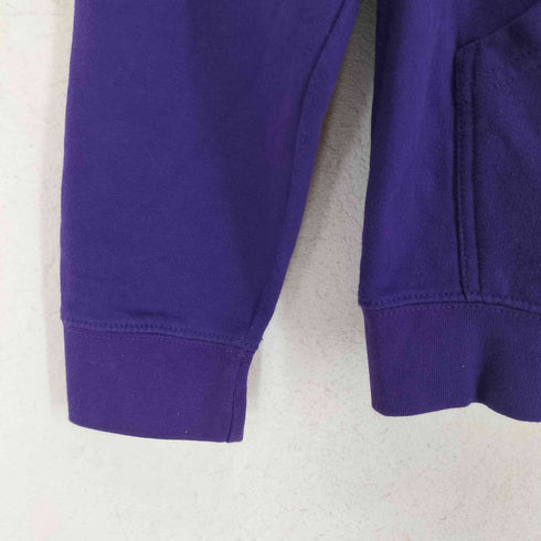 バンドプリントプルオーバーパーカー メンズ M