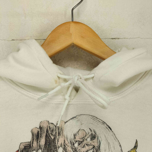 ギルダン GILDAN バンドプリントプルオーバーパーカー メンズ M