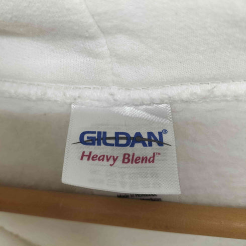 ギルダン GILDAN バンドプリントプルオーバーパーカー メンズ M