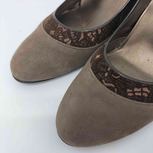 ワコールサクセスウォーク Wacoal success walk サイド模様 ヒールパンプス レディース JPN:23.5