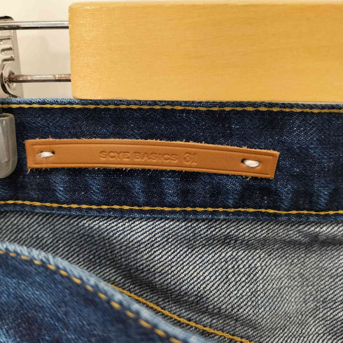 サイベーシックス SCYE BASICS Selvedge Denim Used Wash Straight Leg Jeans メンズ 31inch