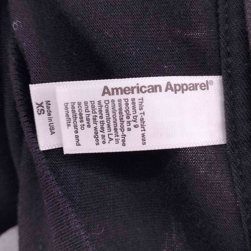 アメリカンアパレル AMERICAN APPAREL SADS EVIL S/S Tシャツ メンズ XS