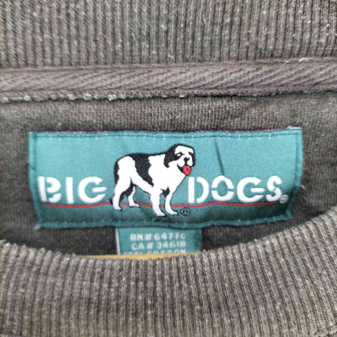 フロント刺繍クルーネックスウェット メンズ 2X