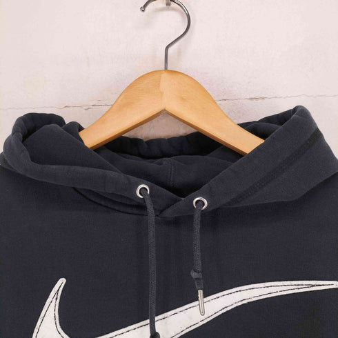 ナイキ NIKE 00s- ワッペン刺繍プルオーバーパーカー メンズ L