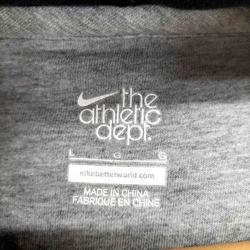 ナイキ NIKE 00s- ワッペン刺繍プルオーバーパーカー メンズ L