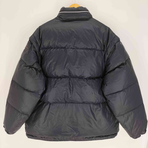 チャップスラルフローレン CHAPS RALPH LAUREN 80S デタッチャブル スリーブ パッカブルフード リップストップ パテッドジャケット メンズ import:L