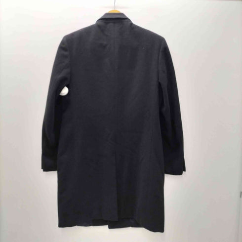 ジルサンダー JIL SANDER イタリア製 TAILOR MADE テーラーメイド 比翼ボタン チェスター カシミヤ ハーフ コート メンズ EUR:46