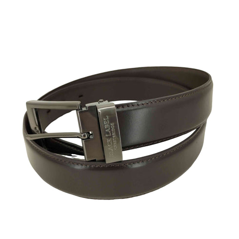 ブラックレーベルクレストブリッジ BLACK LABEL CRESTBRIDGE ロゴ刻印 レザーベルト メンズ