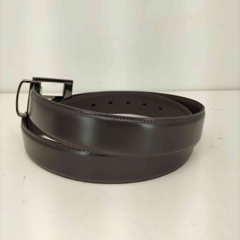 ブラックレーベルクレストブリッジ BLACK LABEL CRESTBRIDGE ロゴ刻印 レザーベルト メンズ