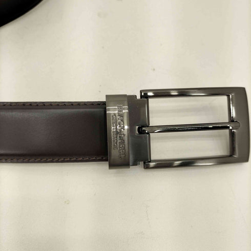 ブラックレーベルクレストブリッジ BLACK LABEL CRESTBRIDGE ロゴ刻印 レザーベルト メンズ