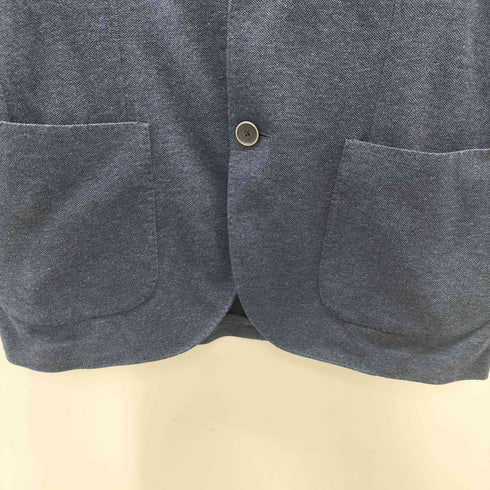 ラルディー二 LARDINI イタリア製 コットン 3B サマー テーラード ジャケット メンズ EUR:44