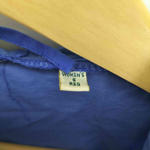 エルエルビーン L.L.Bean 80-90s 筆記体ロゴ 刺繍 ナイロン アノラック パーカー ジャケット パッカブル レディース import:S