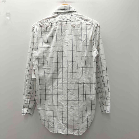 Windsorknot ウィンザーノット コットン ワイドカラー グラフチェック シャツ メンズ 39