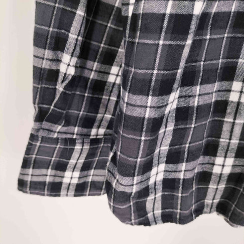 ザラ ZARA チェック フランネルシャツ レディース import:S