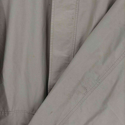 エディーバウアー Eddie Bauer 90-00s 白タグ 裏地メッシュ 比翼 ステンカラー ハーフコート メンズ import:XL