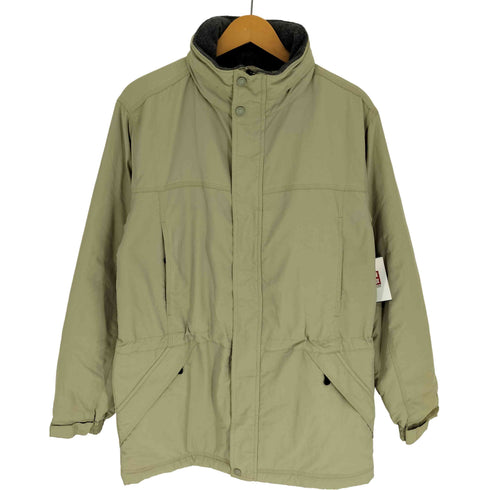 エルエルビーン L.L.Bean 90-00S 裏地キルティング POLARTEC 襟フリース ウォークマンポケット ナイロン マウンテン ジャケット メンズ import:S