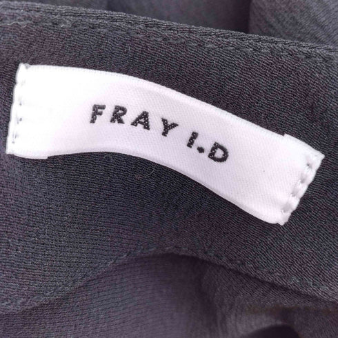 フレイアイディー FRAY I.D ドレープネックウエストシャーリングワンピース レディース JPN:1
