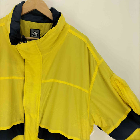 ナイキエーシージー NIKE ACG 90S OUTER LAYER 3 ロゴ刺繍 比翼 マウンテン ジャケット メンズ import:XL