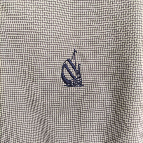 ノーティカ NAUTICA ロゴ刺繍1ポケットVネックピステ メンズ L