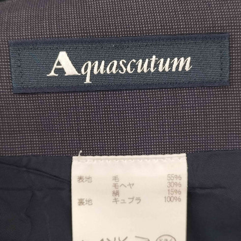 アクアスキュータム AQUASCUTUM モヘア混スカート レディース